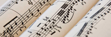 Noten: Melodien auf Papier