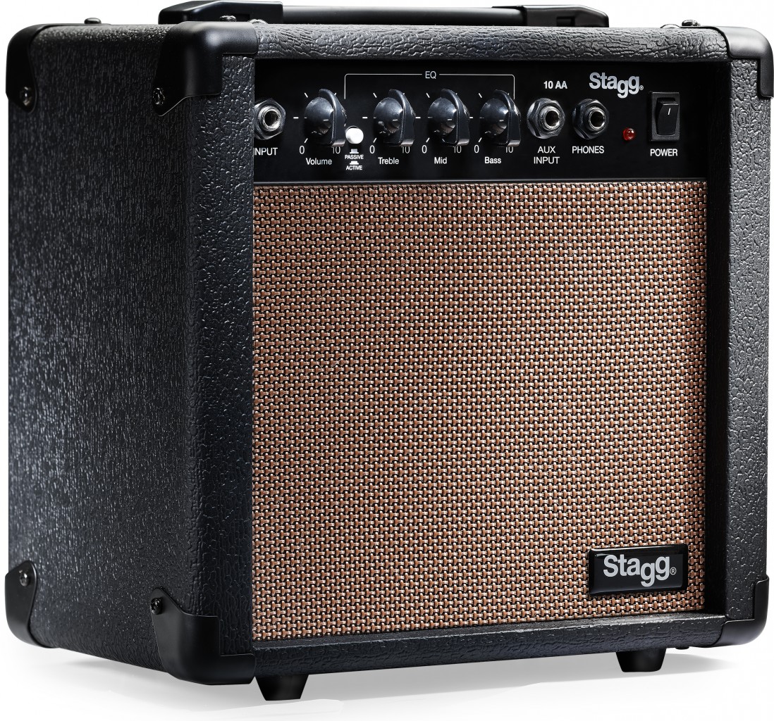 10 W RMS Akustik-Gitarrenverstärker, Stagg