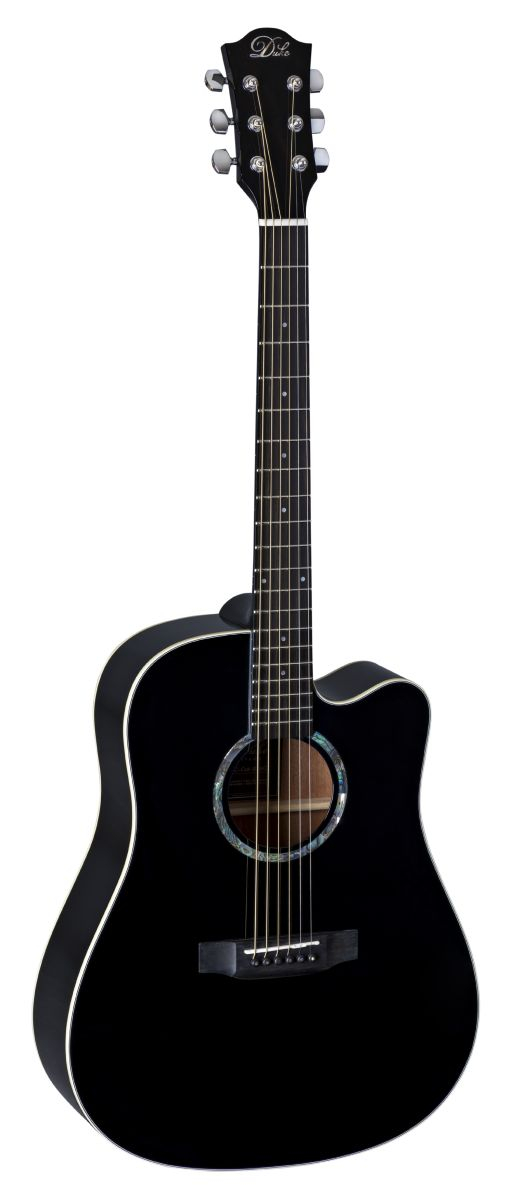 Duke D-MC-Cut-Black-Trio VT mit Tonabnehmer