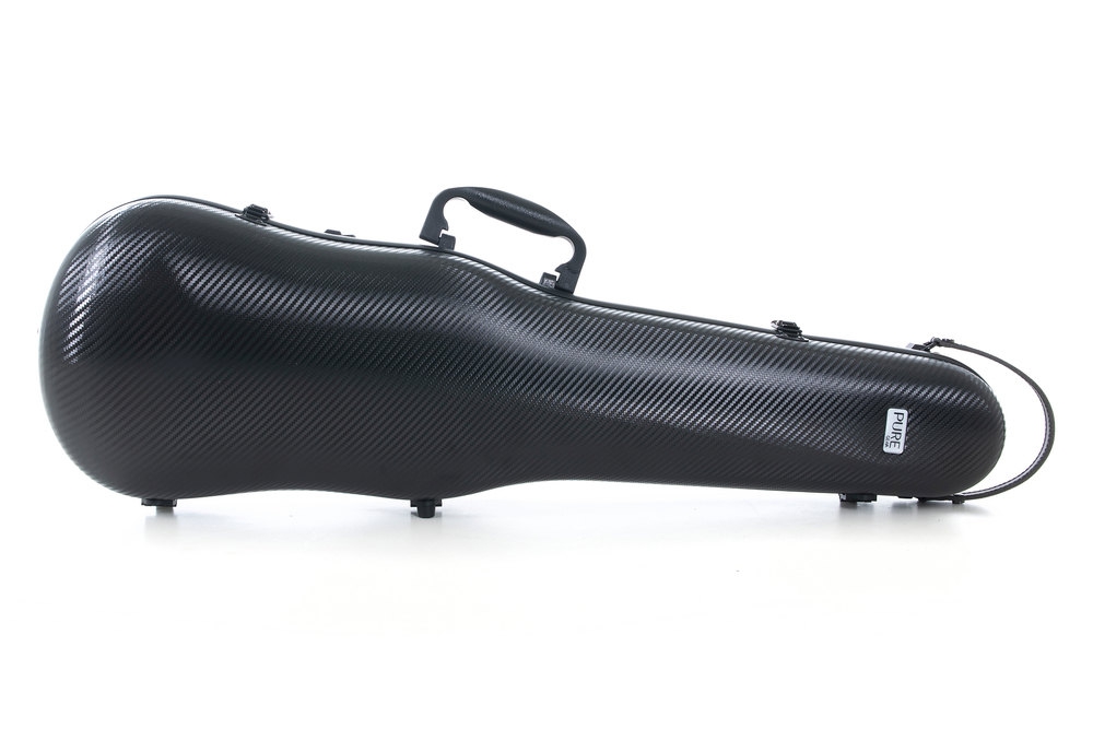 Geigenkoffer Hartschale, Poly-carbonat - schwarz 4/4