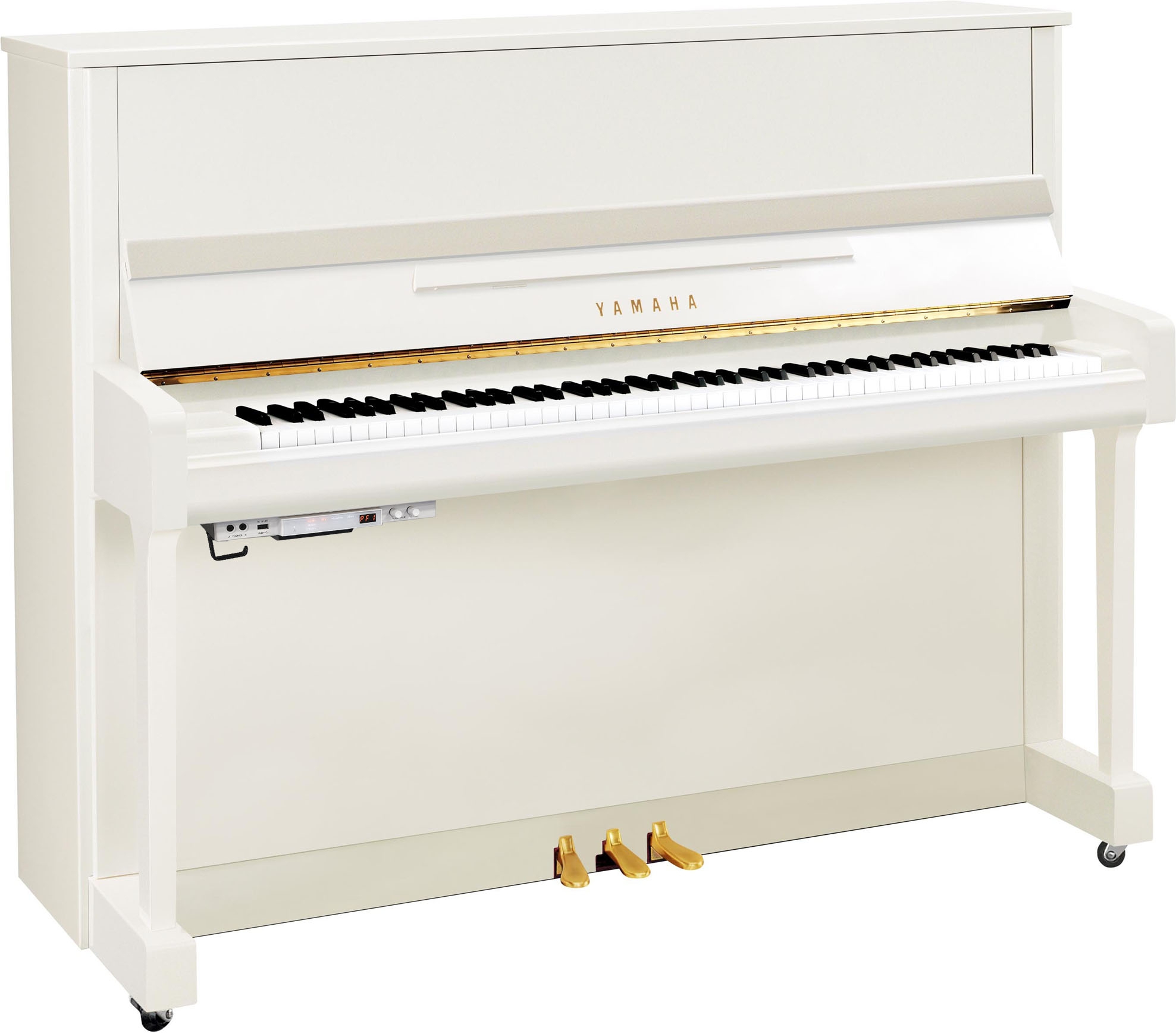 Yamaha B3 TC3 Silent Piano PWH - Weiß Hochglanz
