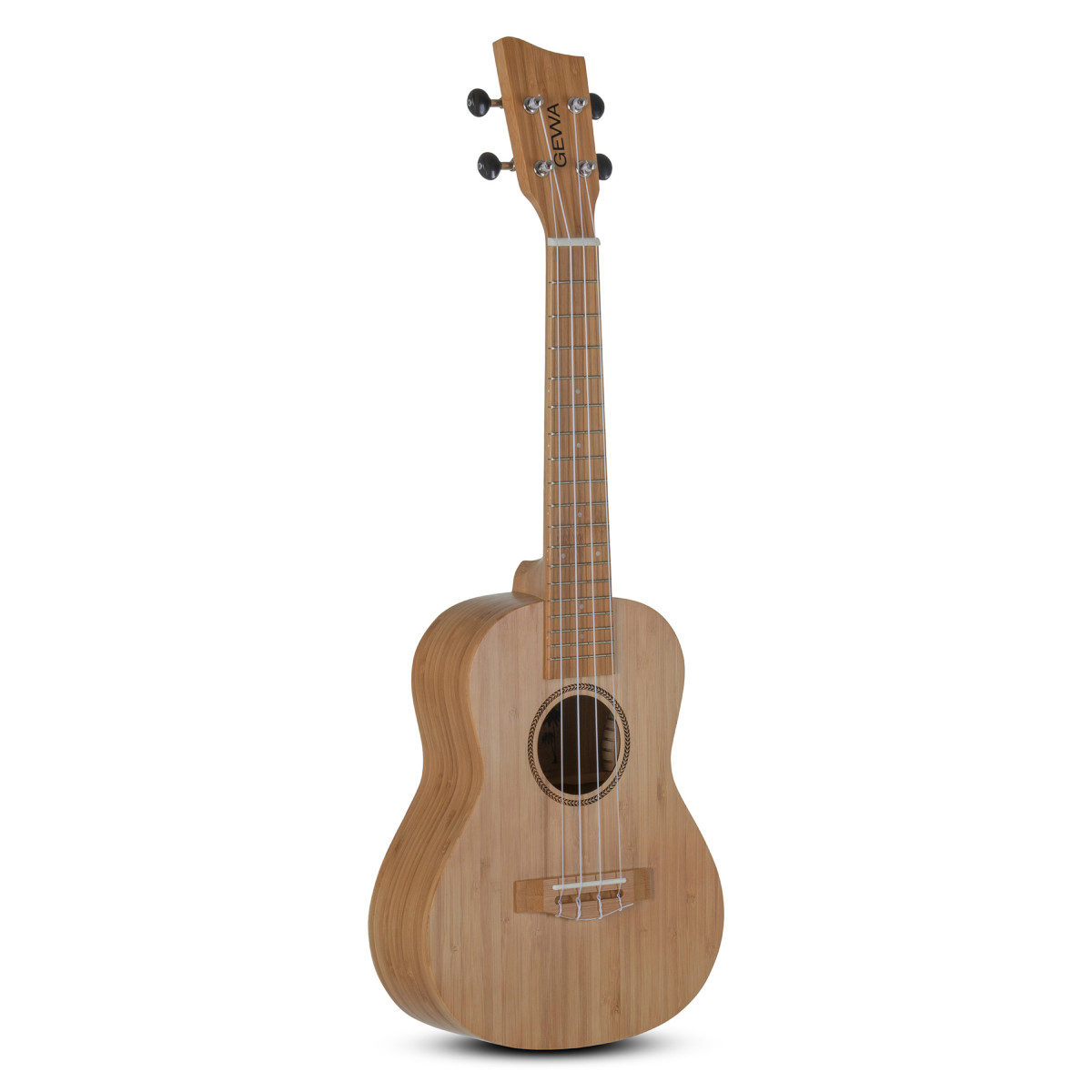 GEWA Concert Ukulele Manoa Bambus mit Tasche - Musikinstrumente und  Musikzubehr