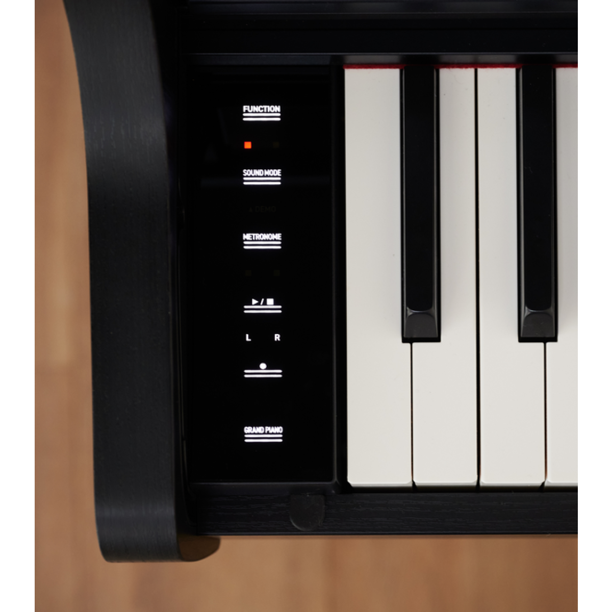 Casio Celviano AP-550 BK - schwarz - Ansicht: Information Bar