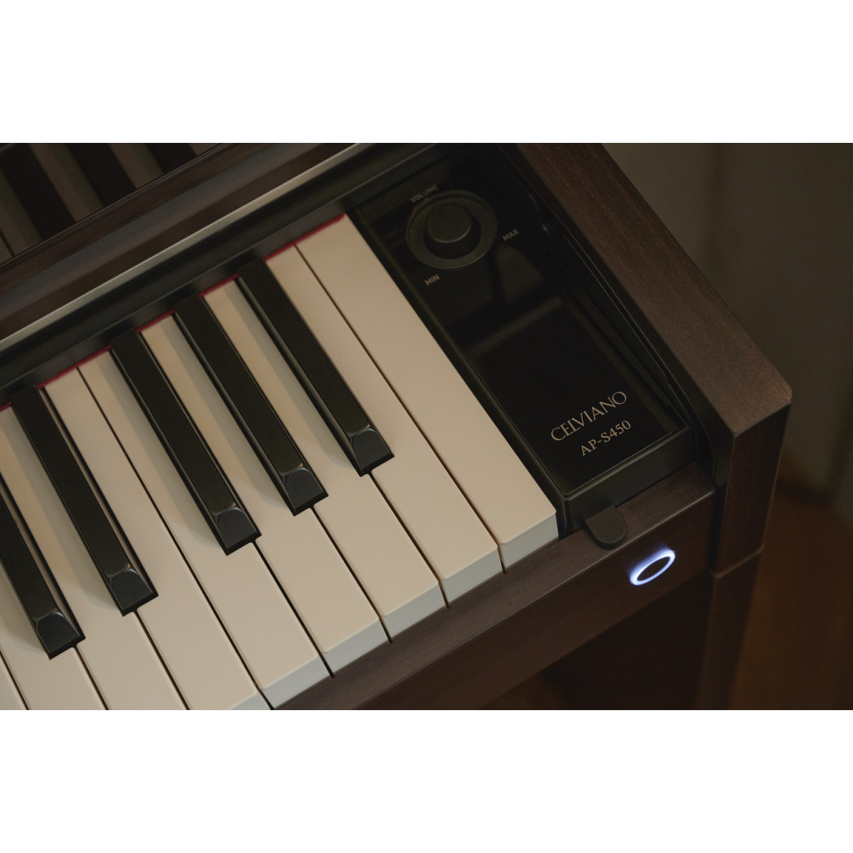 Das Casio Celviano Digitalpiano Epiano AP-S450 BN in braun kaufen bei Pianelli