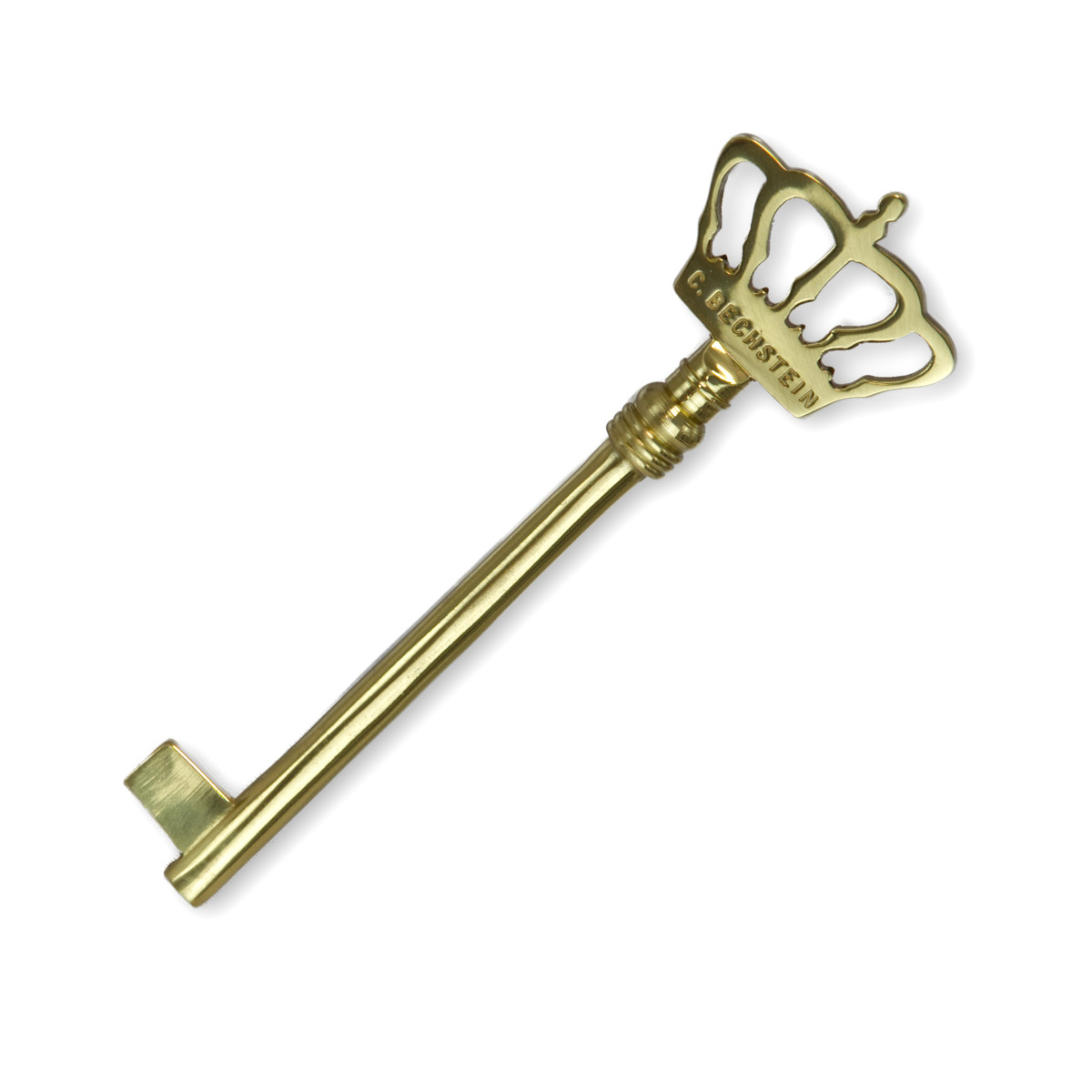 C. Bechstein Flügelschlüssel Messing/Gold