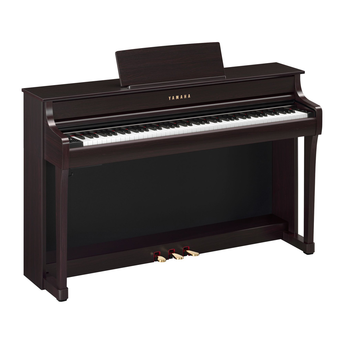 Yamaha CLP 835 R E-Piano - Rosenholz, Ansicht: schräg fronal