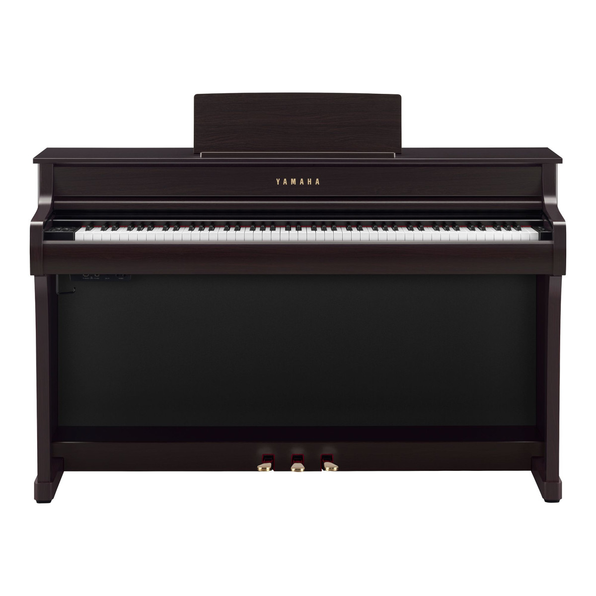Yamaha CLP 835 R E-Piano - Rosenholz, Ansicht: fronal