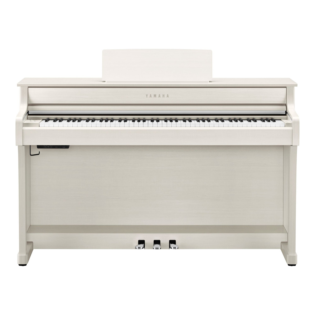 Yamaha Clavinova CLP 835 WB E-Piano - weisse Birke, Ansicht: frontal