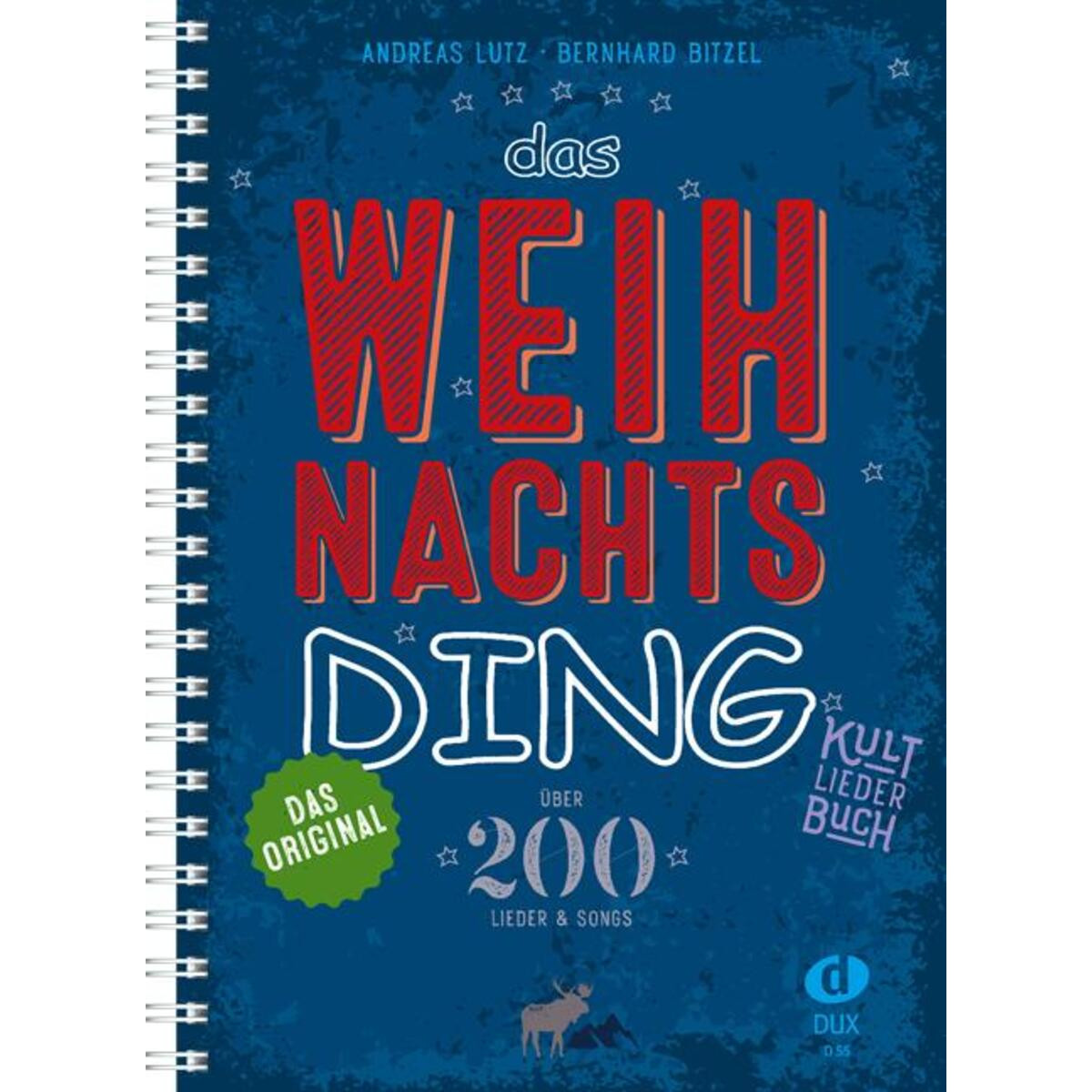 Das Weihnachts-Ding mit Noten, Cover, Verlag Musikverlag Dux