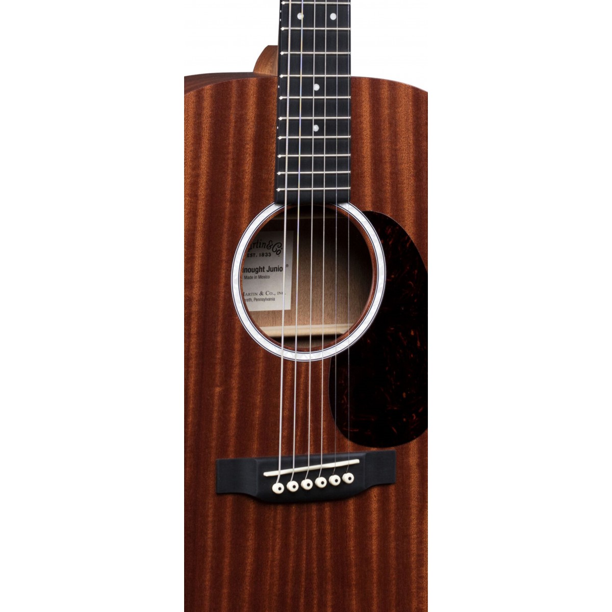 DJR-10E Martin Guitars Dreadnought Junior Sapele