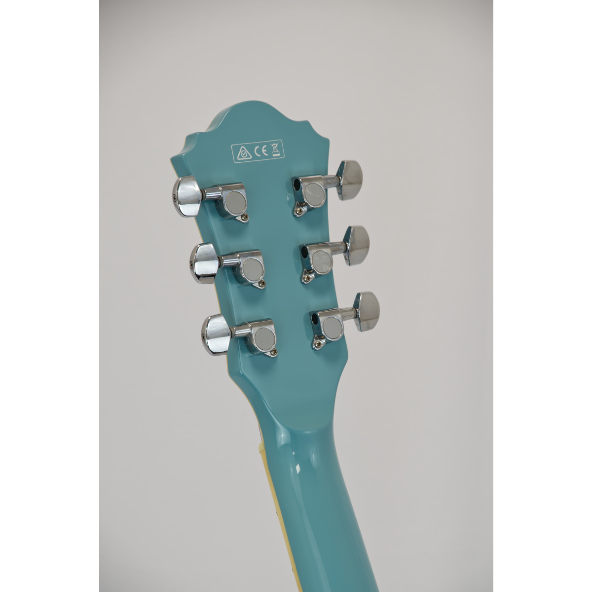 Pianelli, Ibanez AS63-MTB semiakustische E-Gitarre, Mint Blue, Minz Blau