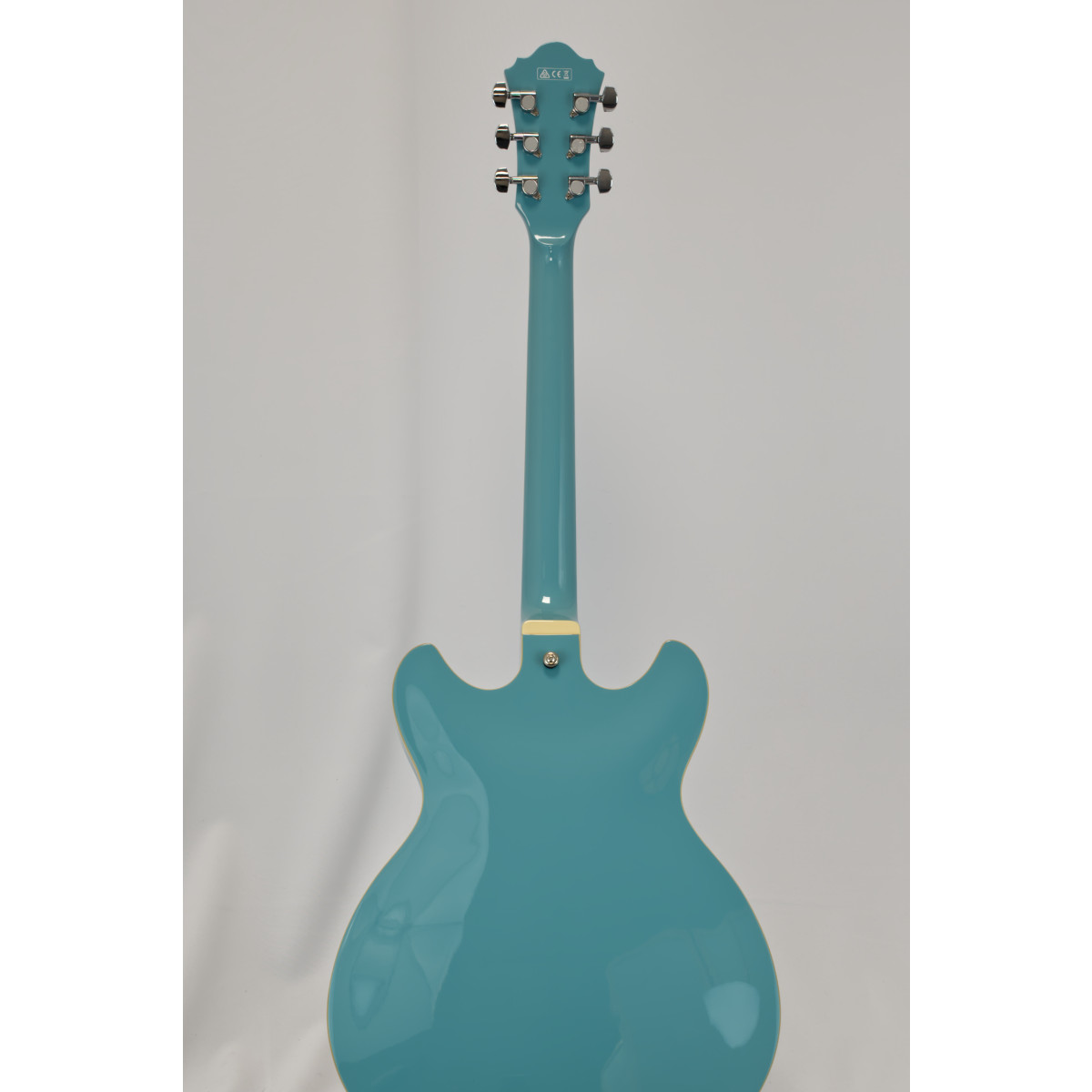 Pianelli, Ibanez AS63-MTB semiakustische E-Gitarre, Mint Blue, Minz Blau