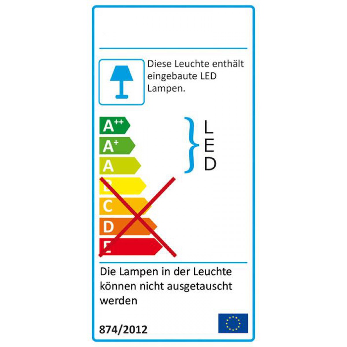 Jahn L4523 LED Energieklassen Leuchtmittel