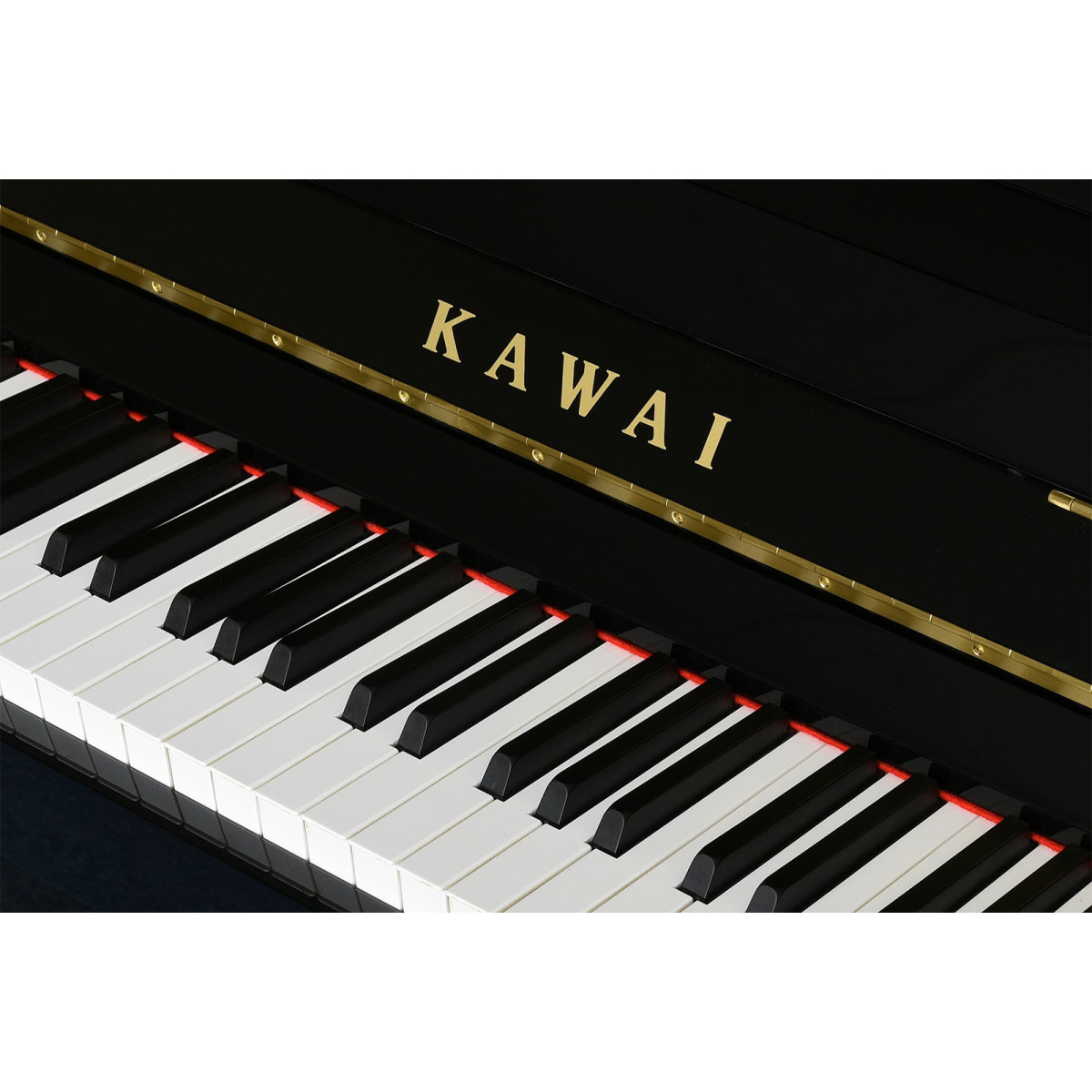 Kawai K15 E, gebrauchtes Instrument, Ansicht: Klaviatur