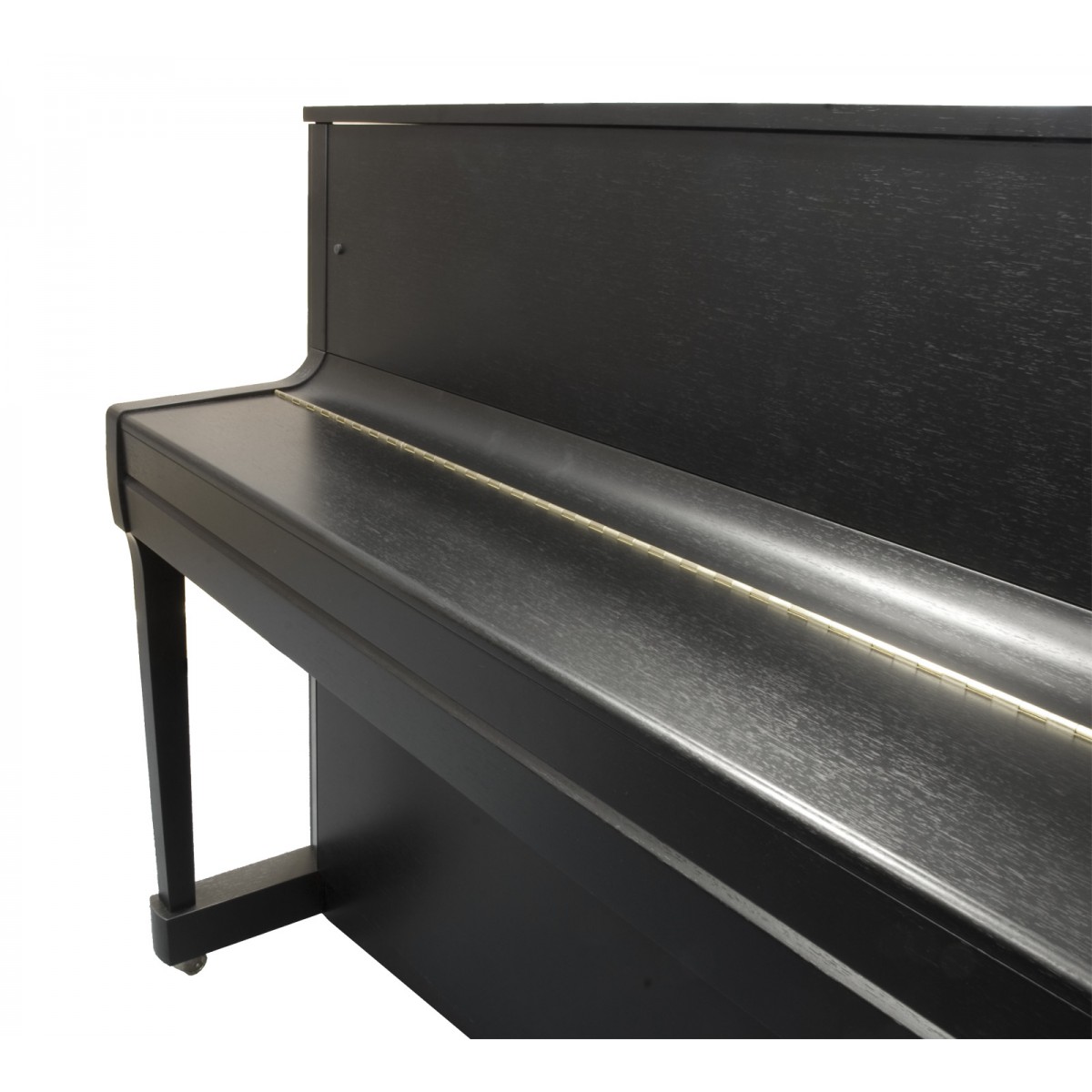 Kawai E-200 Klavier schwarz matt, Ansicht: geschlossene Tastenklappe
