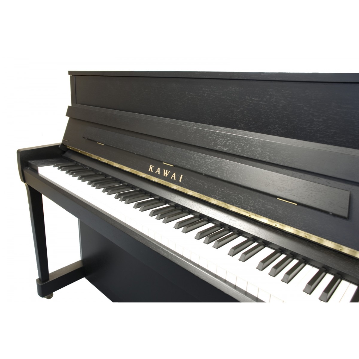 Kawai E-200 Klavier schwarz matt, Ansicht: Tastatur
