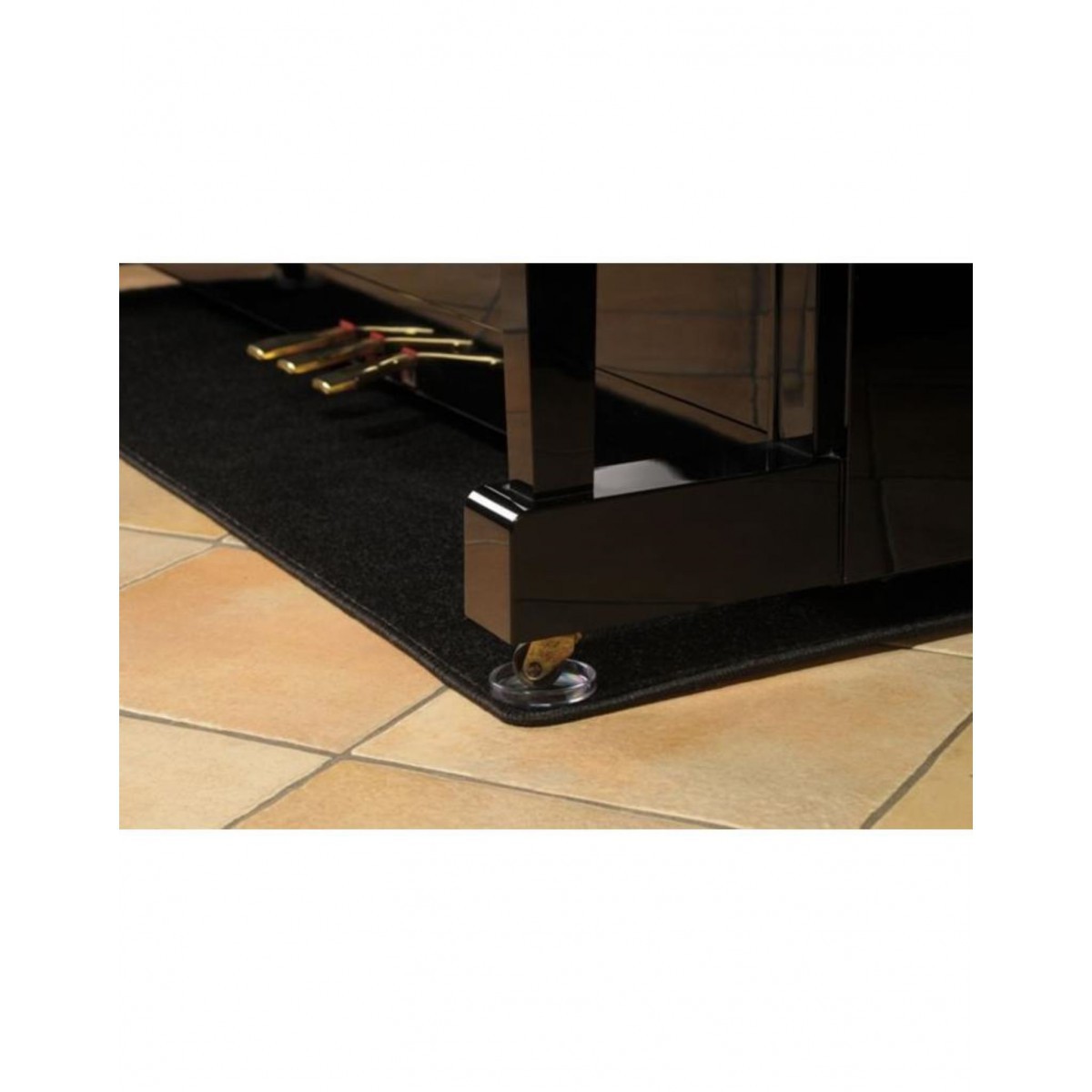 Klavier vor Fußbodenheizung schützen Teppich Matte Unterlage