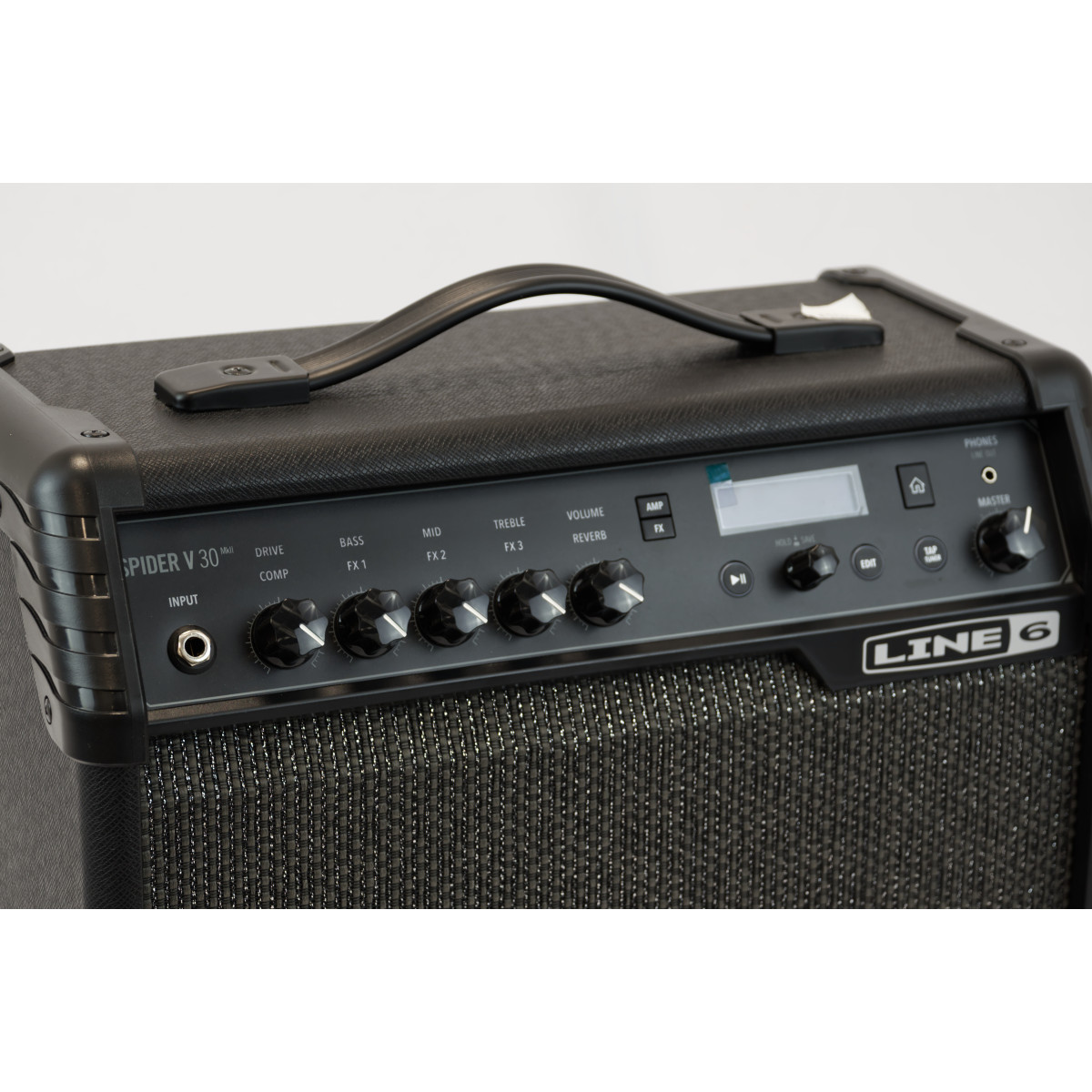 Pianelli Line6 Spider V 30 MkII E-Gitarren-Verstärker, Ansicht: Knöpfe