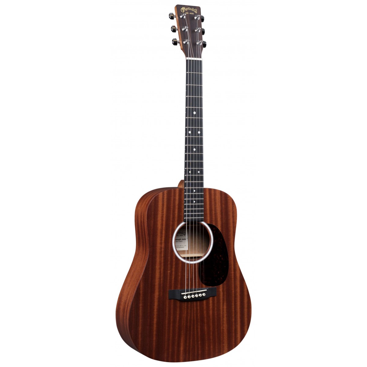 Martin DJR-10E-01 Dreadnought Junior Westerngitarre Sapele Mahagoni 