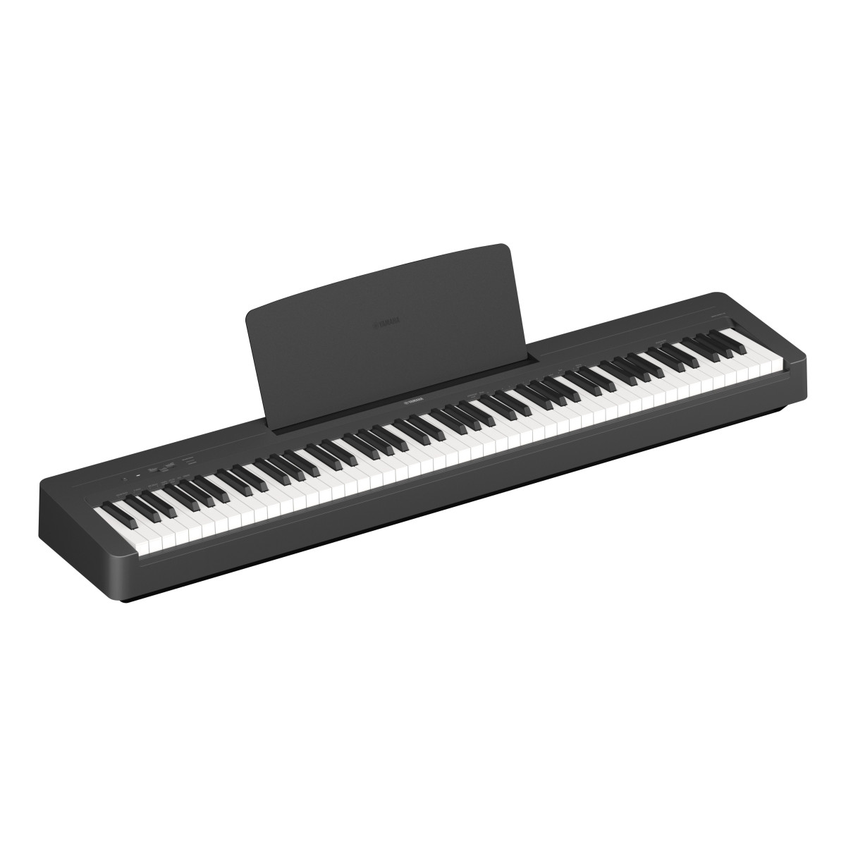 Yamaha P-145 B, Ansicht: Notenpult ausgeklappt