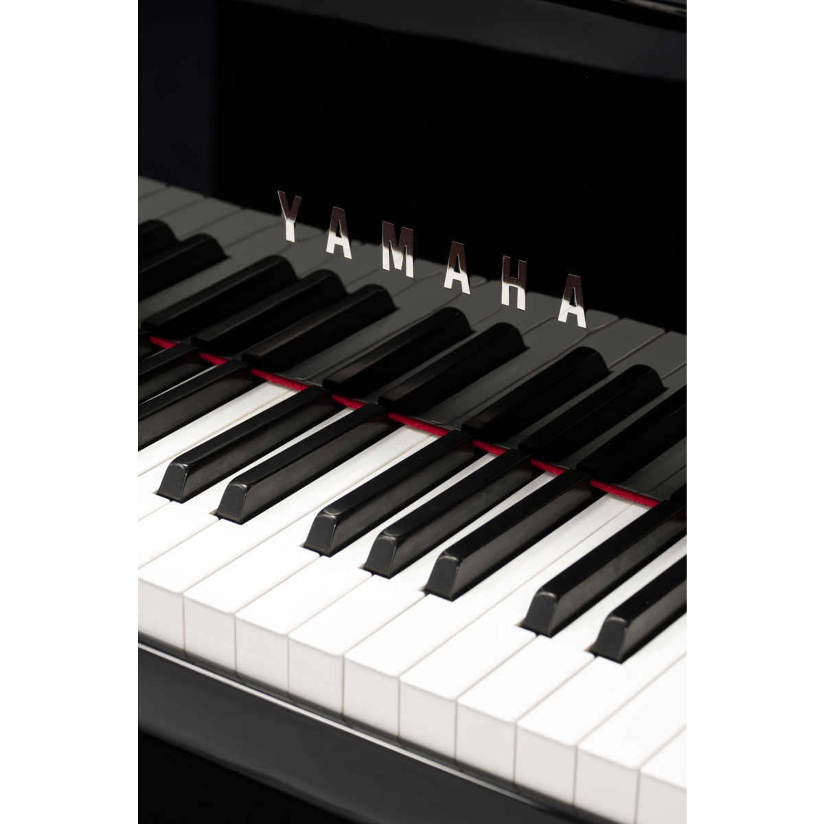 Pianelli Yamaha N1X Avant Grand Hybrid Piano gebrauchter Mietrückläufer, Ansicht: Tastatur