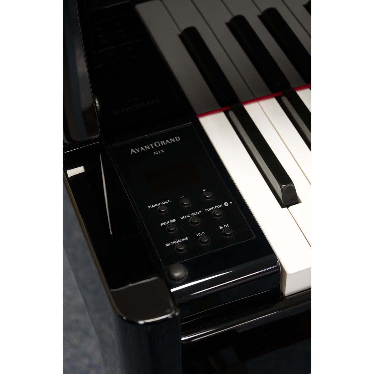 Pianelli Yamaha N1X Avant Grand Hybrid Piano gebrauchter Mietrückläufer, Ansicht: LC Display
