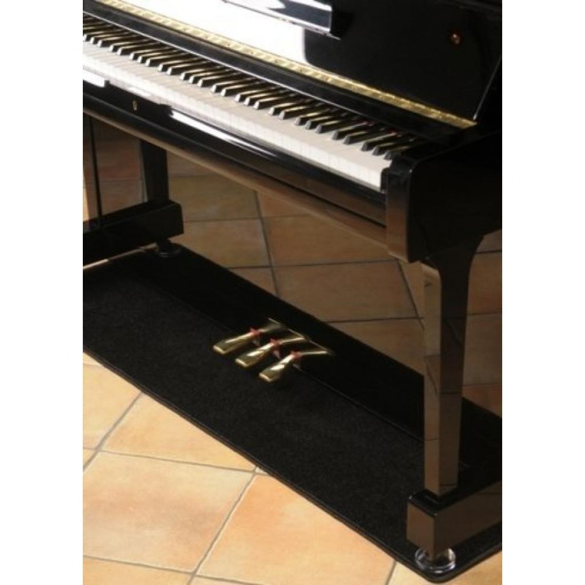 Klavier Teppich Isolierung bei Fußbodenheizung breit