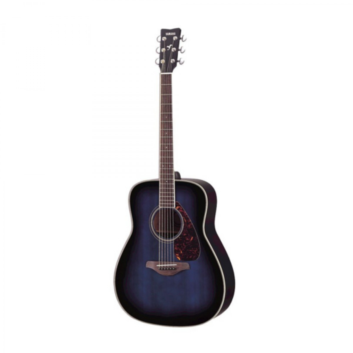 Westerngitarre Yamaha FG720S OBB Oriental Blue Burst 