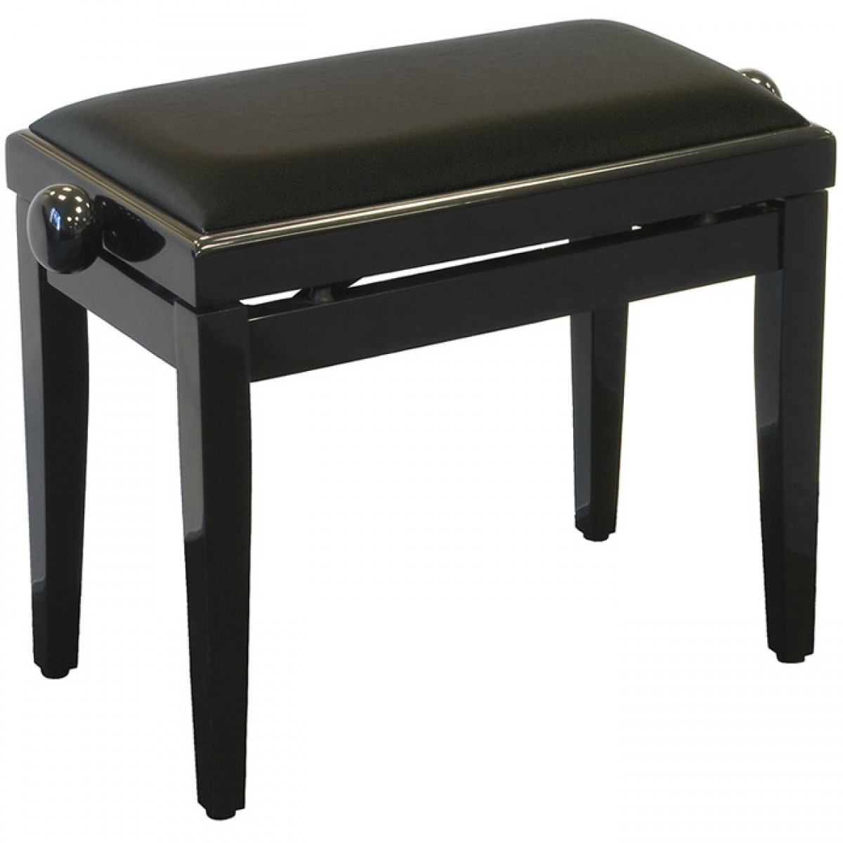 Klavierbank zum Yamaha B1 schwarz Chrom