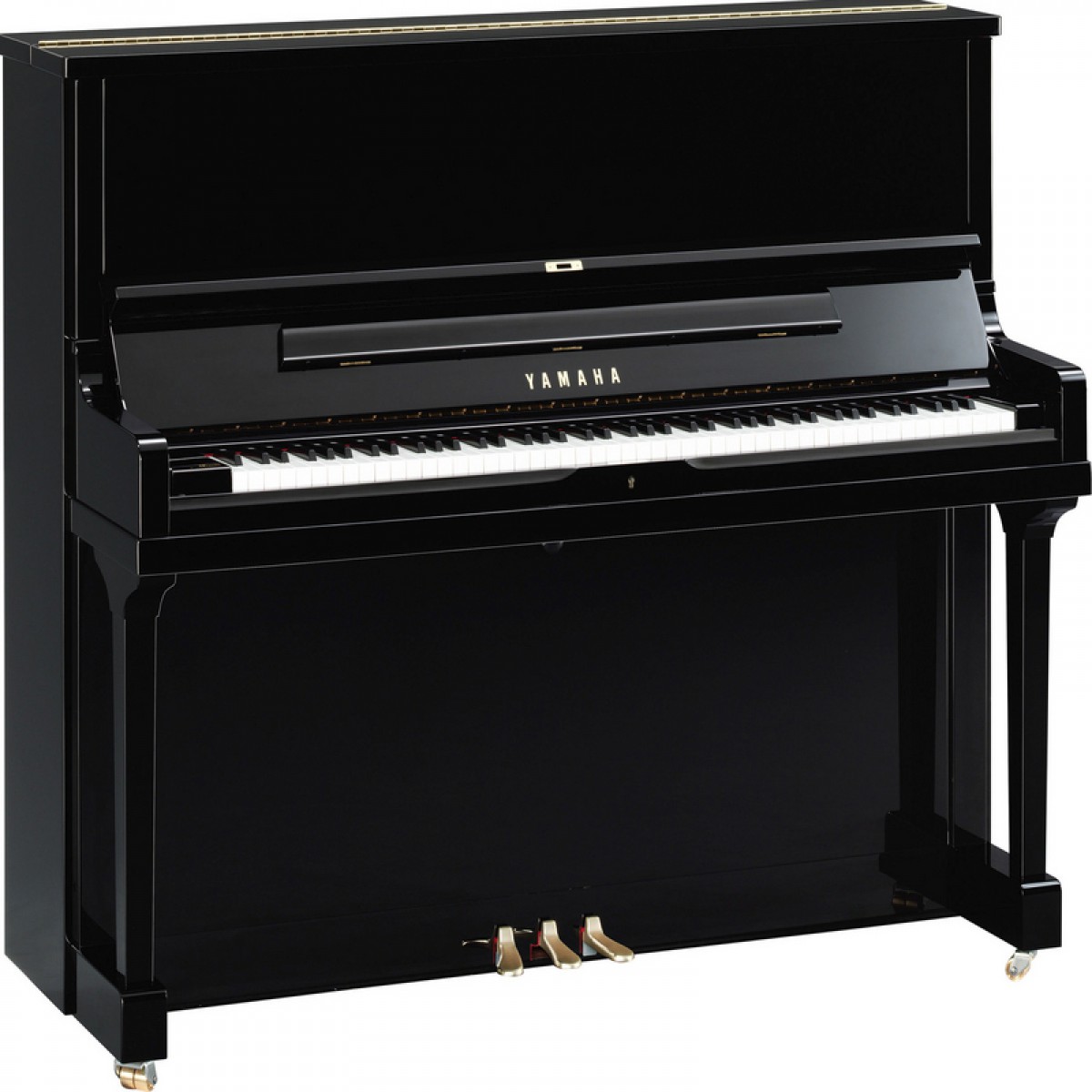 Yamaha Klavier SE 122 SH Silent schwarz hochglanzpoliert