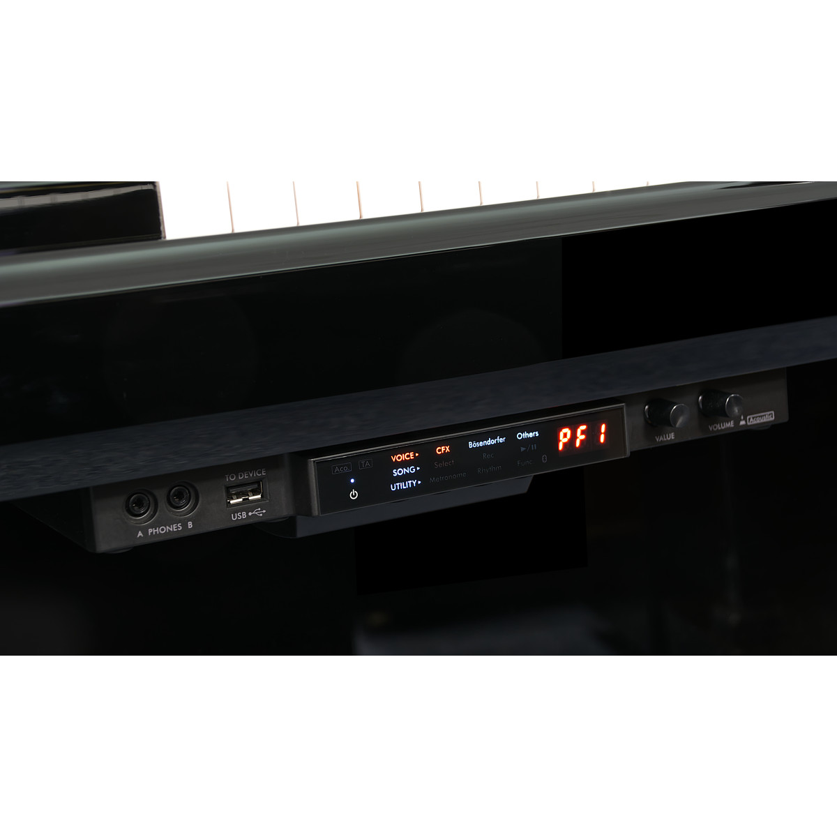 Yamaha B3 SC3 Silent Klavier, Ansicht: Silent System