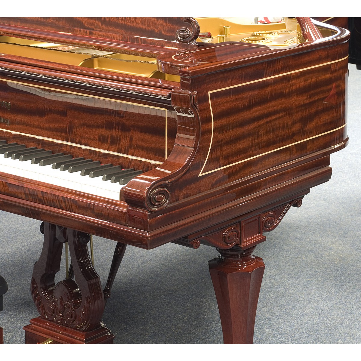 Steinway & Sons Flügel, gespielt