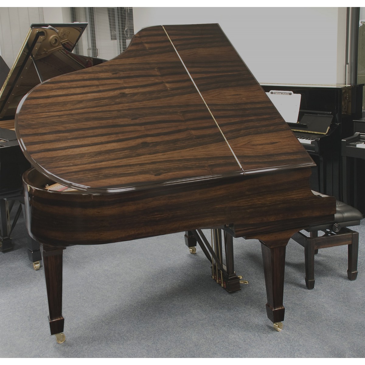 Steinway & Sons M 170 Flügel, gebraucht, Makassar Holz