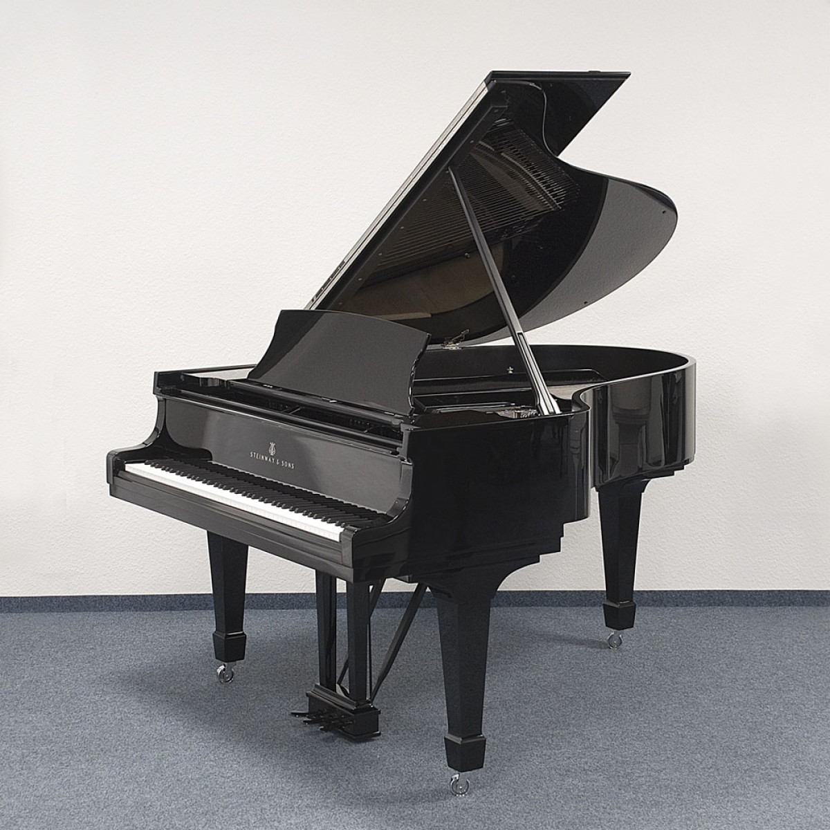 Steinway & Sons Jet Noir, all black