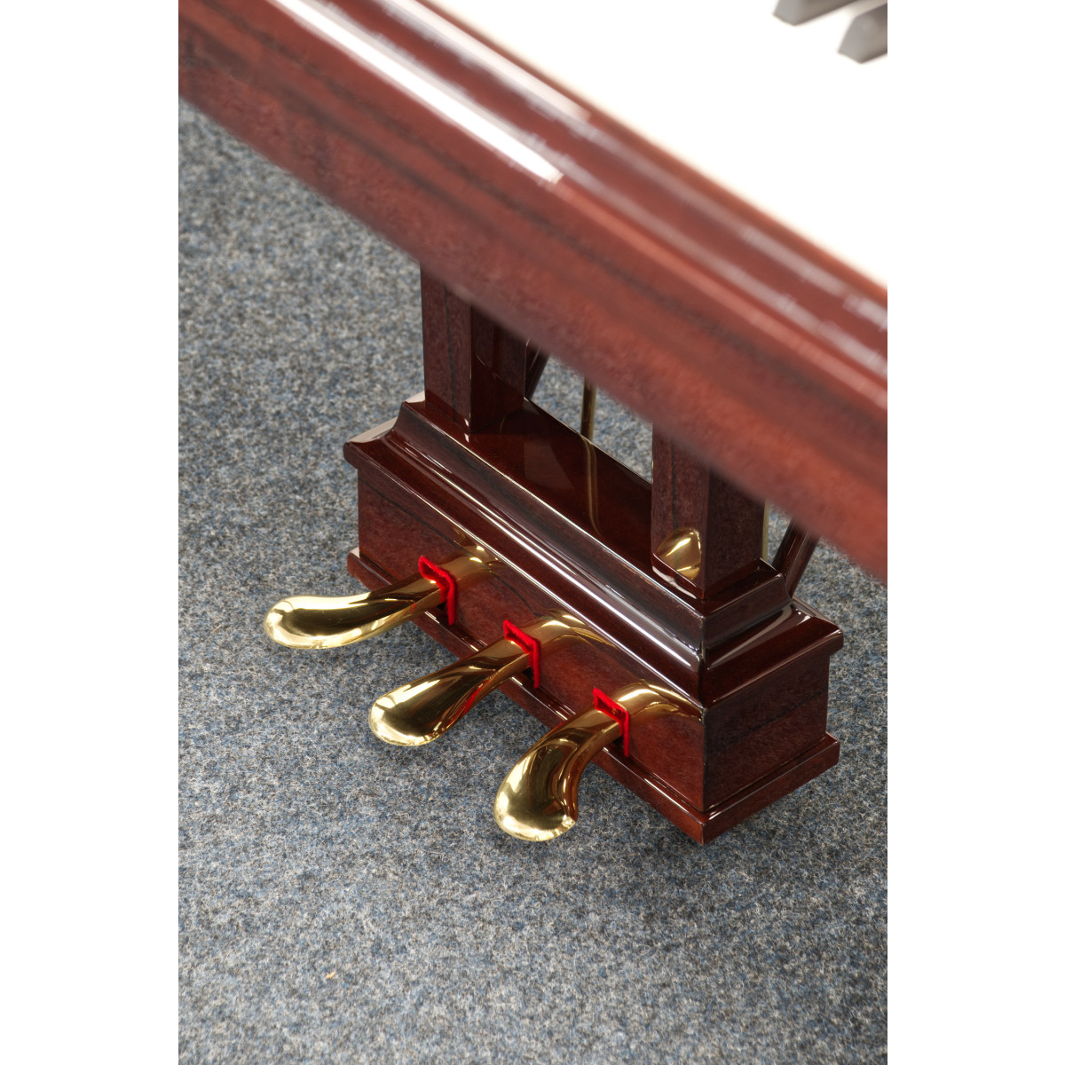 Pianelli Steinway & Sons Flügel, S-155, Palisander, gebraucht, Bj. 1945, Ansicht: Pedale