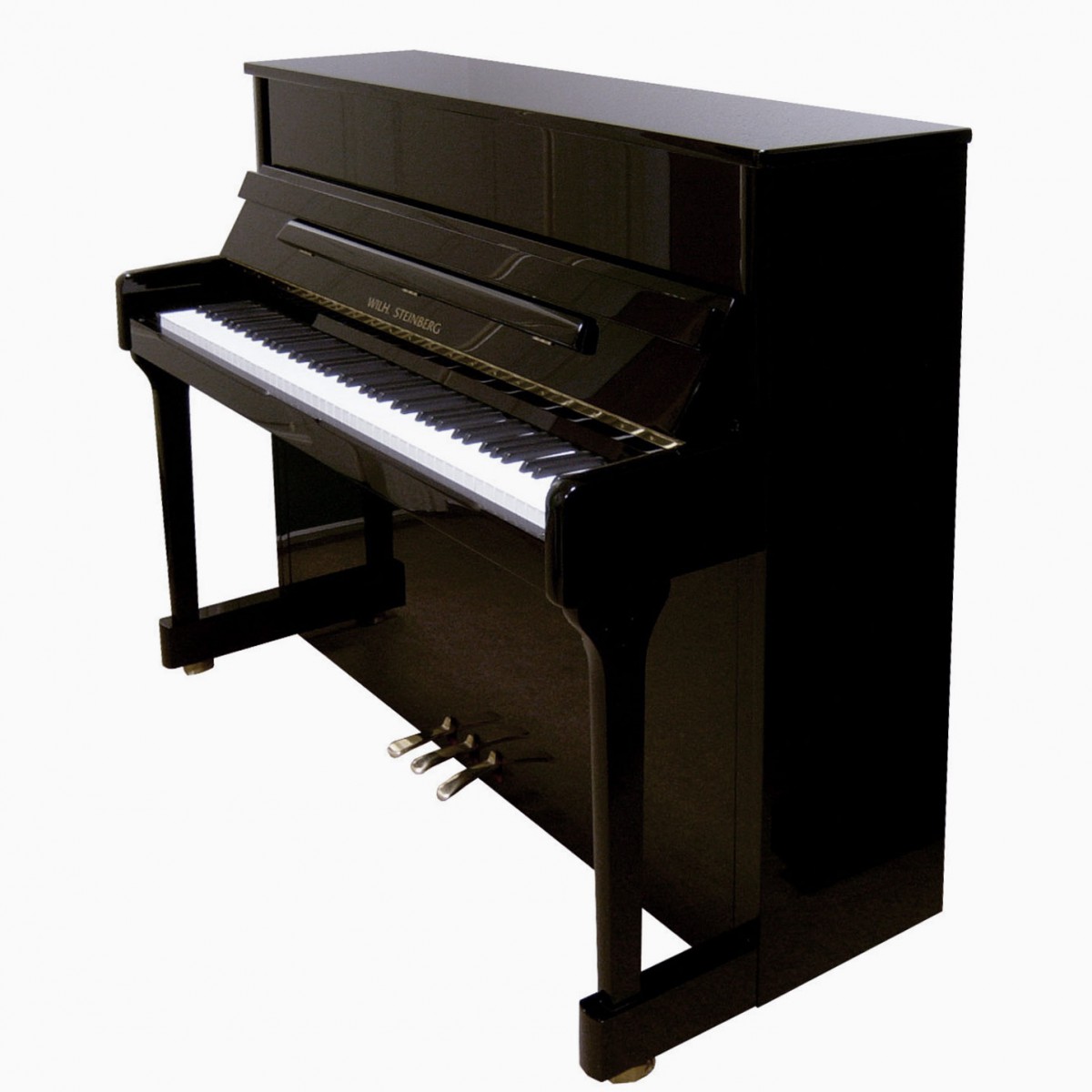 Wilhelm Steinberg Signature Klavier S117 schwarz poliert 