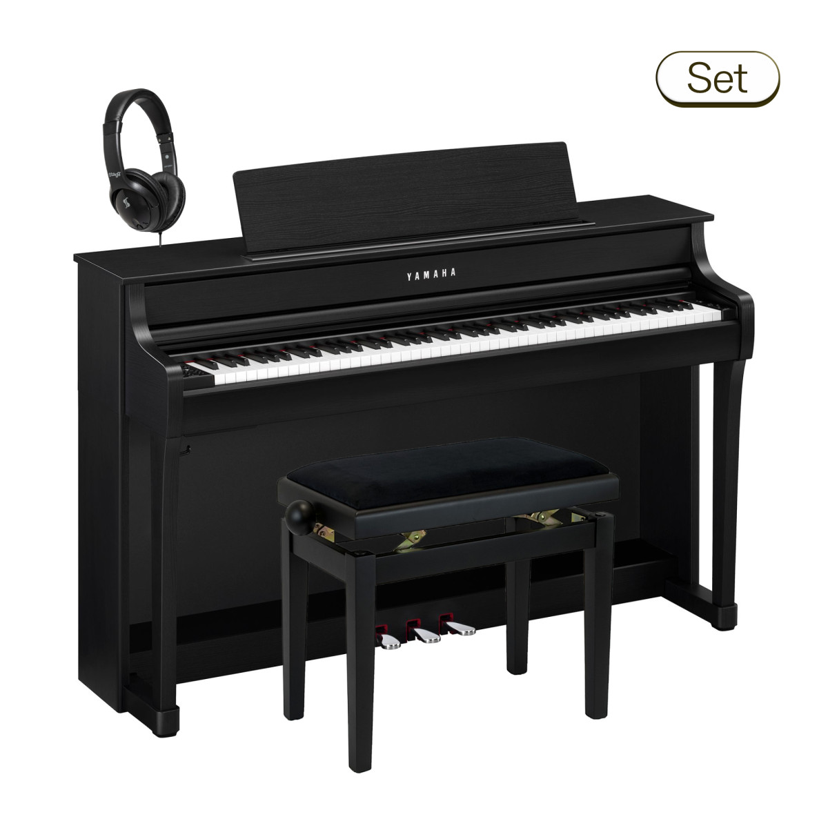 Yamaha CLP 835 B E-Piano Set kaufen bei Pianelli
