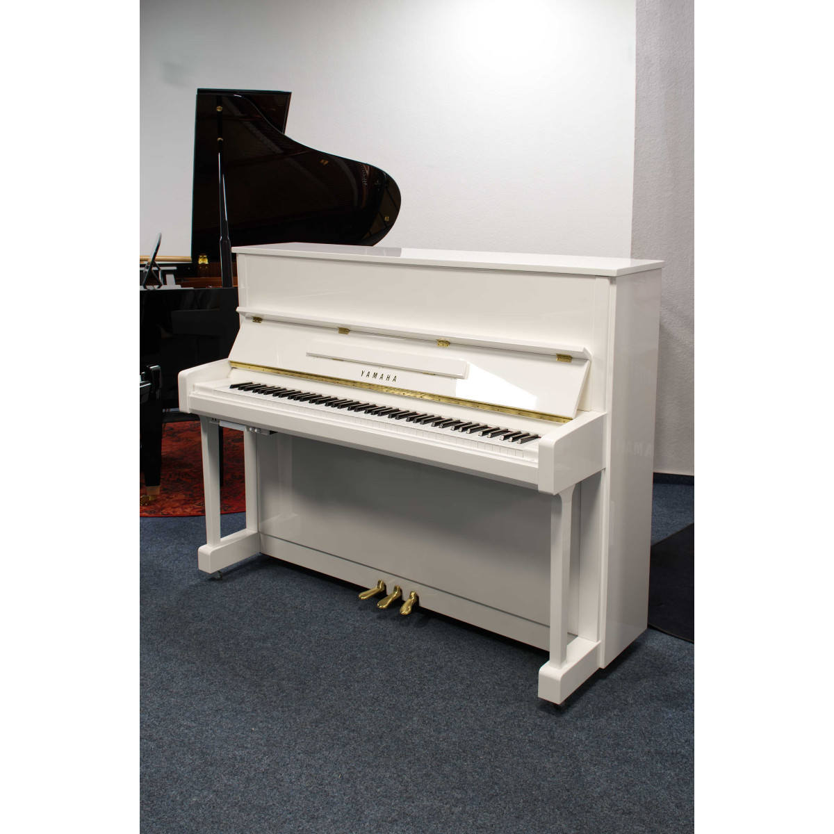 Yamaha B3 SC2 Silent Klavier weiss, Mietrückläufer