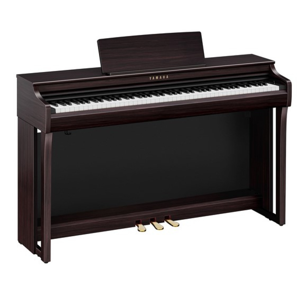 Yamaha CLP 825 R E-Piano - Rosenholz, Ansicht: schräg frontal