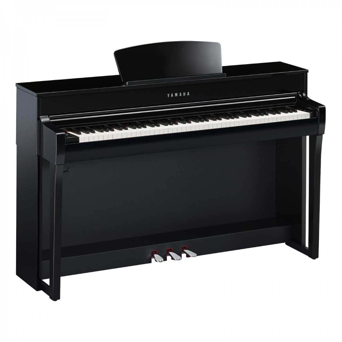 Yamaha CLP-735 PE Digitalpiano Clavinova Schwarz poliert