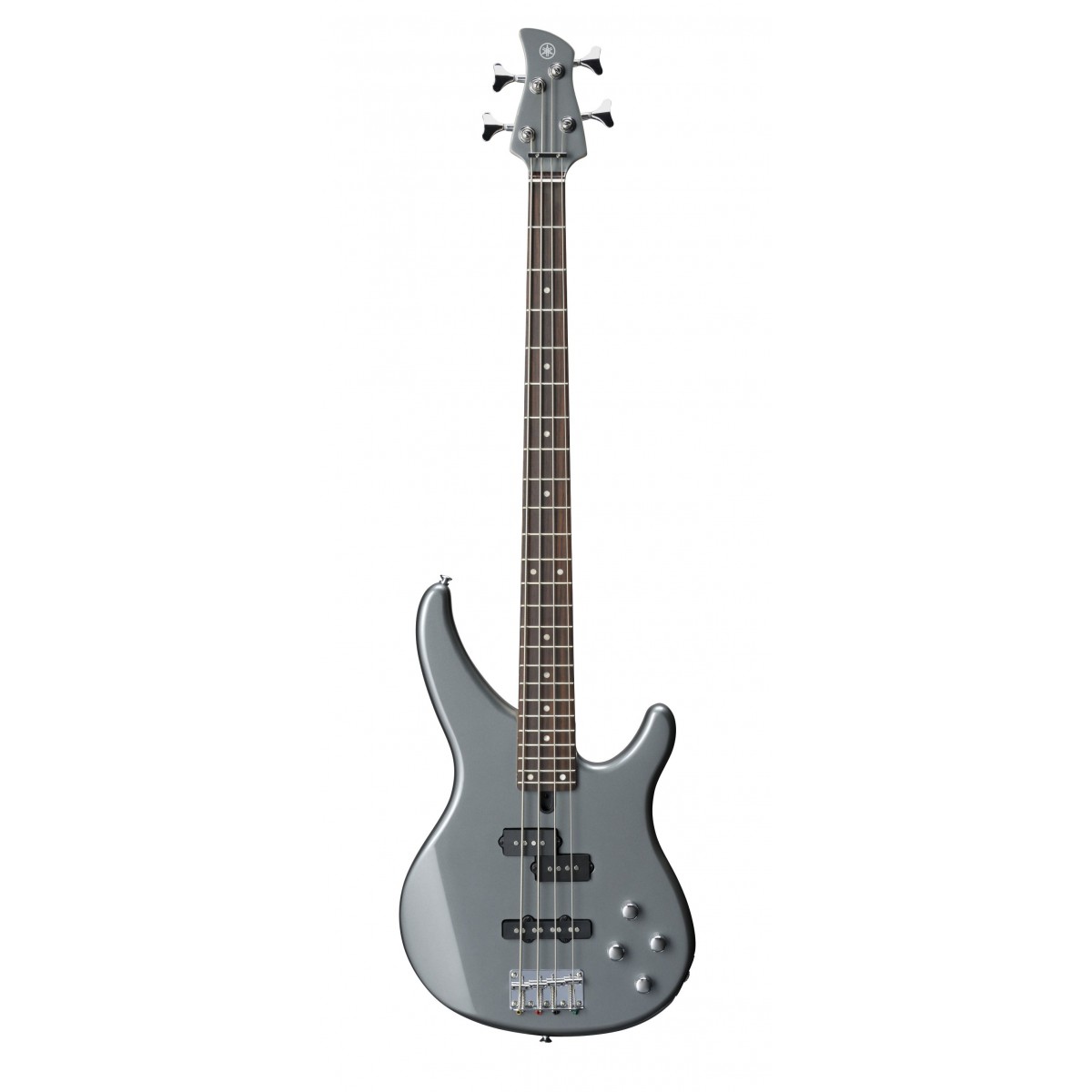 Yamaha E-Bass TRBX204 GRM Gray Metallic Bassgitarre grau