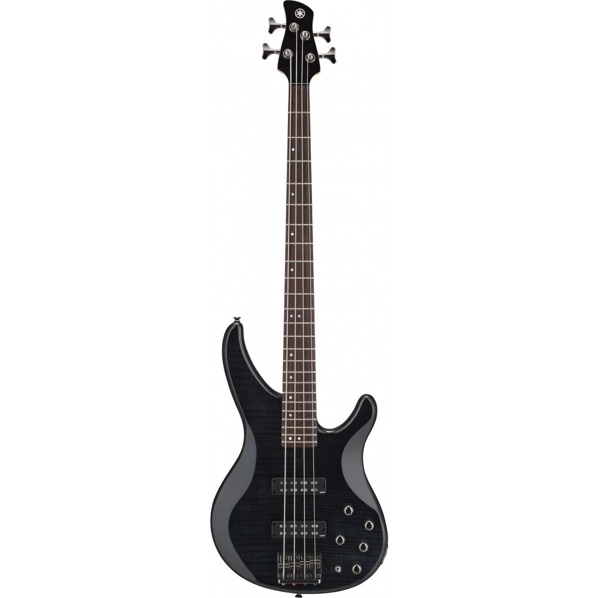 Yamaha E-Bass TRBX 604 FM TBL Translucid Black elektrische Bassgitarre schwarz