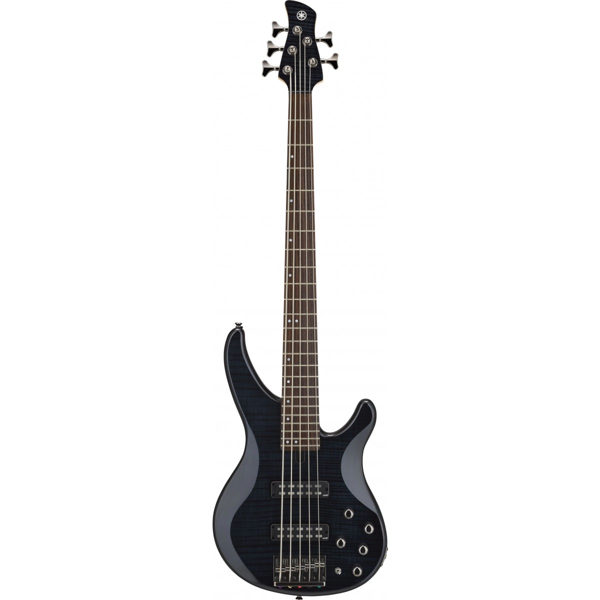 Yamaha E-Bass TRBX 605FM TBL Translucid Black elektrische Bassgitarre 5-saiter schwarz