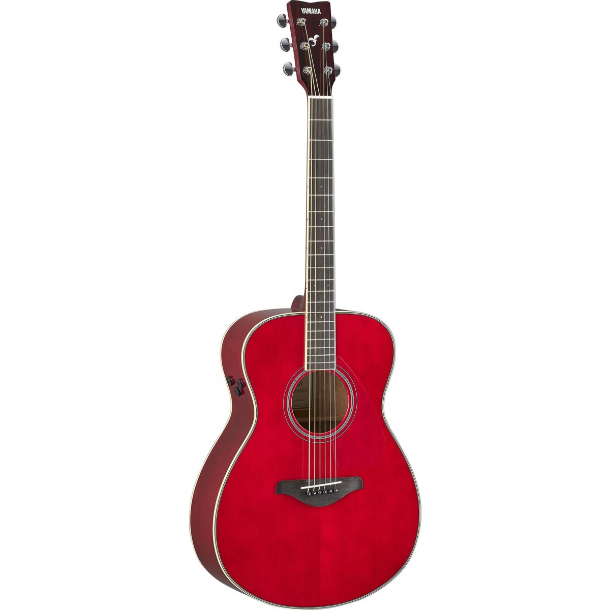 Yamaha FS-TA RR Ruby Red Westerngitarre TransAcoustic