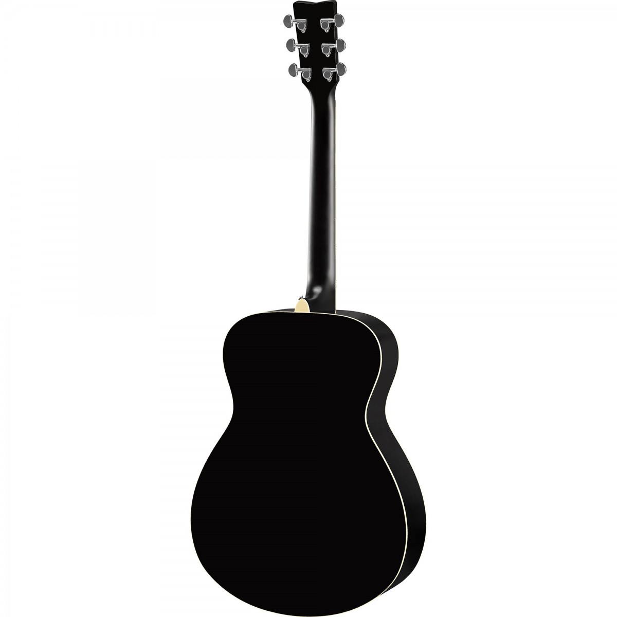 Yamaha FS820 BL Black Schwarz Rückseite Rücken Back Westerngitarre