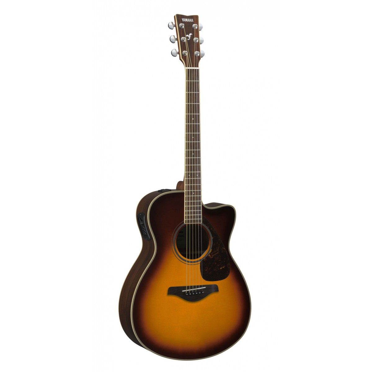 Yamaha FSX830C BS Brown Sunburst Westerngitarre mit Tonabnehmer