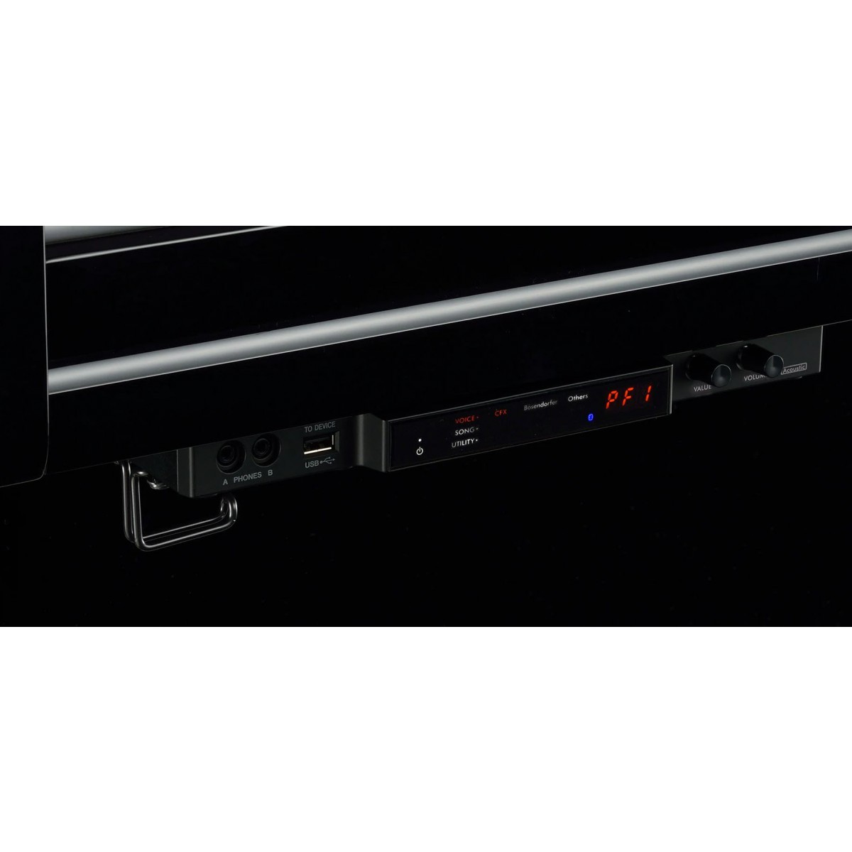 Yamaha B3 SC3 PEC Silent Klavier Schwarz Chrom, Silent System