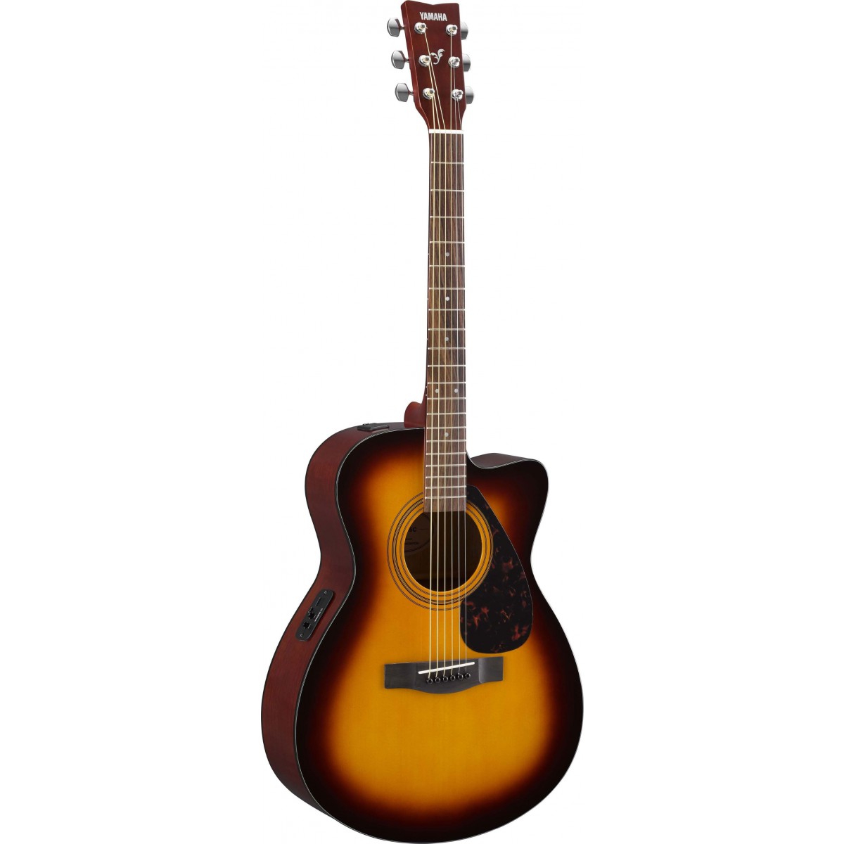 Yamaha Westerngitarre FSX315C Tobacco Brown Sunburst Gitarre mit Tonabnehmer