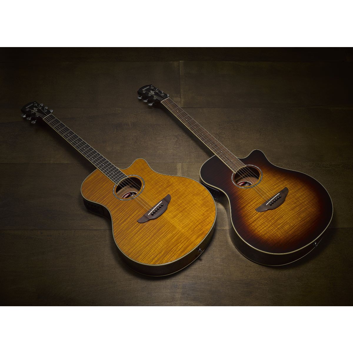 Yamaha Westerngitarren APX600FM Amber Tobacco Brown Sunburst
