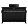 Yamaha CLP 835 PE E-Piano - schwarz hochglanzpoliert, Ansicht: frontal